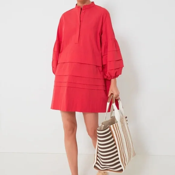 Tuckernuck Red Mini Dress - Picture 2 of 9